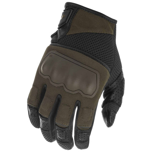 FLY RACING COOLPRO FORCE GLOVES OD GREEN